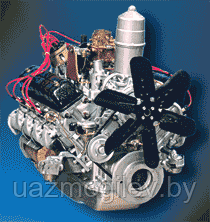 Двигатель ЗМЗ 5234 для а/м "ПАЗ", 130 л.с., А-80, без генератора, компрессора, КПП