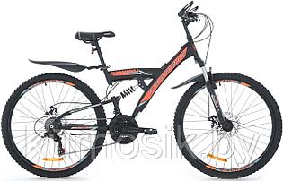 Велосипед Favorit Samurai 26" (SAMURAI 26) Черно-оранжевый