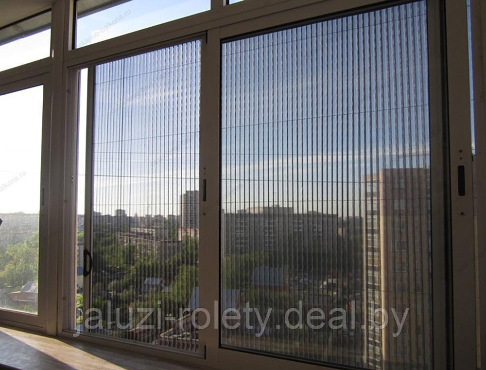 Москитная сетка плиссе на окна - фото 1 - id-p92363970