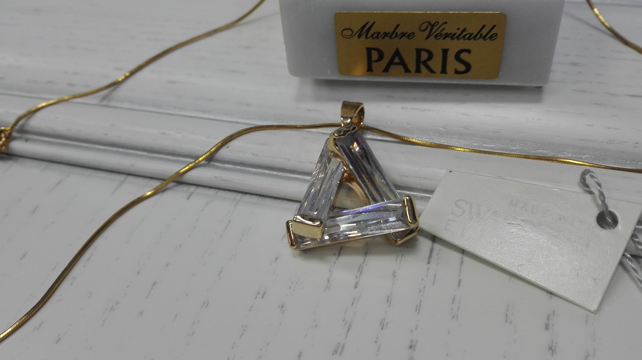 Стильная Подвеска с кристаллами Swarovski - фото 1 - id-p96191552