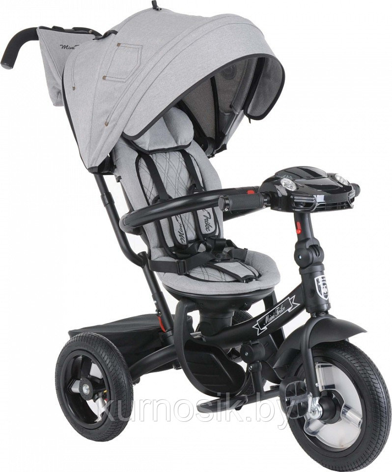 Велосипед детский трехколесный MINI TRIKE JEANS  (12"/10" надувные колеса) (арт. T420 JEANS)