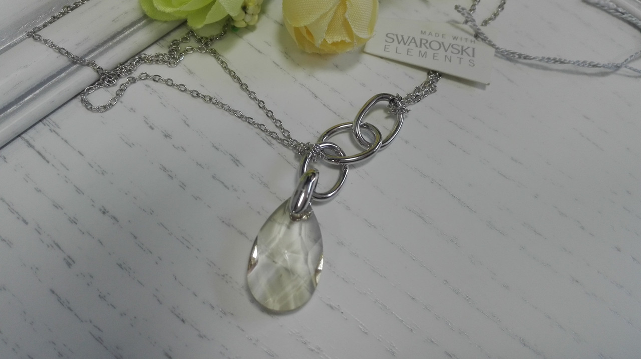 Подвеска с кристаллом Swarovski