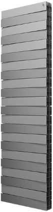 Радиатор отопления Royal Thermo Piano Forte Tower Silver Satin 18 секций, фото 2