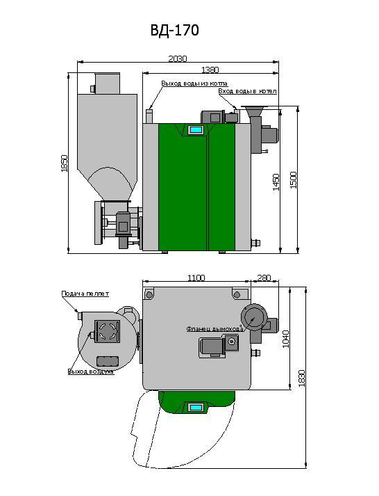 схема пеллетного котла светлобор авто