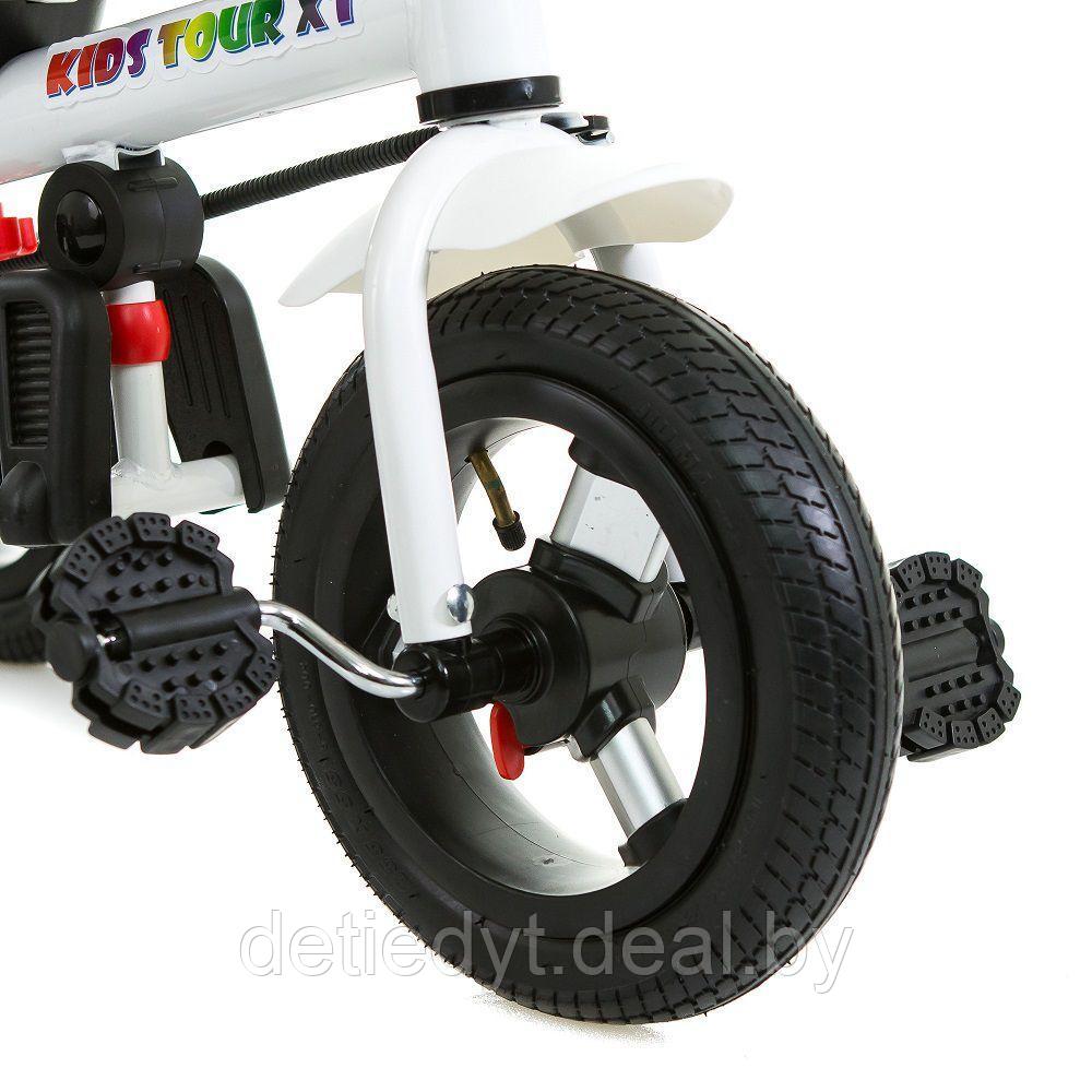 Детский велосипед Babyhit Kids Tour XT White-Violet - фото 7 - id-p96223054