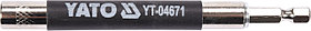 Держатель магнитный 120мм для бит 1/4" "Yato" YT-04671