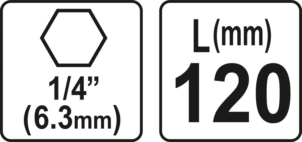 Держатель магнитный 120мм для бит 1/4" "Yato" YT-04671 - фото 4 - id-p96253749