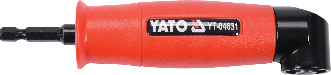 Держатель угловой 155мм для бит 1/4" (400об/мин., 13Nm) "Yato" YT-04631