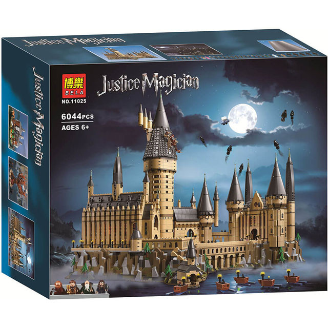 Конструктор Bela 11025 Гарри Поттер Замок Хогвартс (аналог LEGO Harry Potter 71043) 6044 деталей - фото 1 - id-p96256330