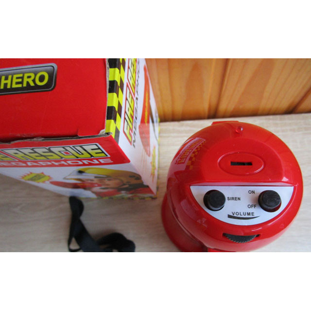 Игрушечный рупор пожарного Мегафон 1292 - фото 4 - id-p96259998