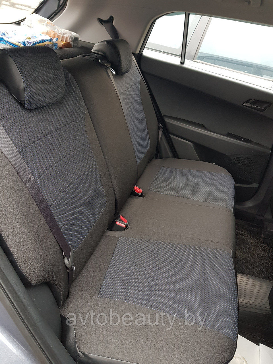 Чехлы из жаккарда для Hyundai Solaris (17-) - фото 1 - id-p96260220