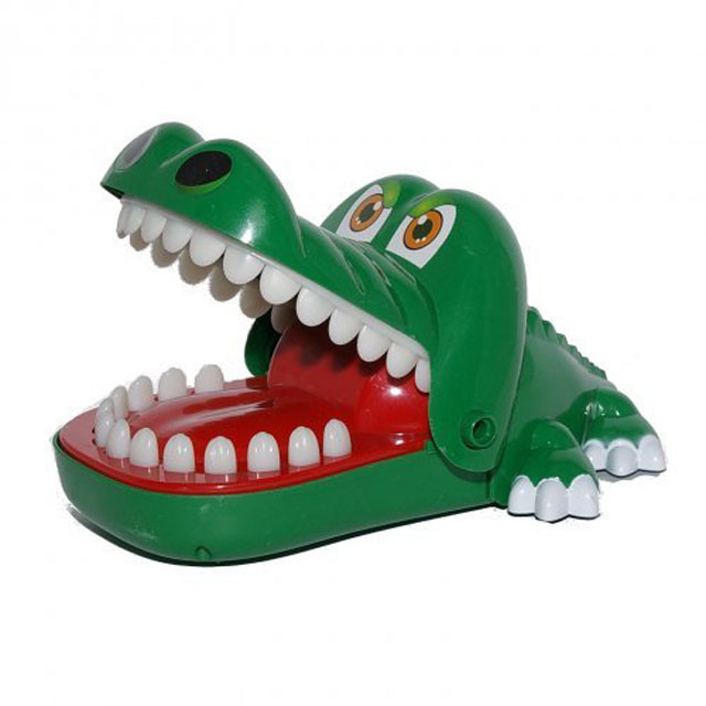 Настольная игра-ловушка Крокодил-дантист - фото 3 - id-p96260273