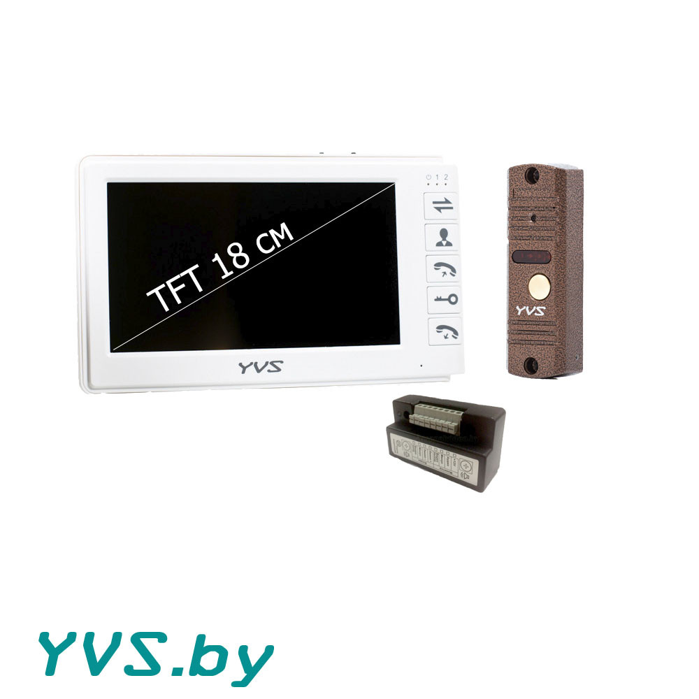 Видеодомофон Комплект YVS - Combo 1 - фото 1 - id-p59682260