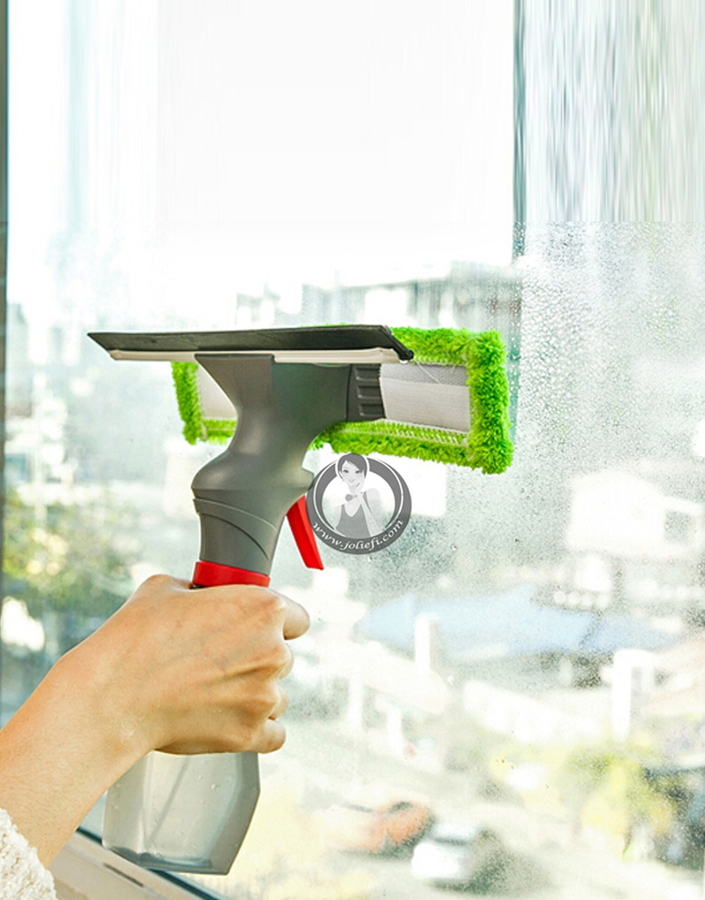 Щетка для мытья окон Easy Glass 3 in 1 Spray Window Cleaner - фото 6 - id-p96261847