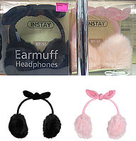 Проводные меховые наушники Earmuff BT-10