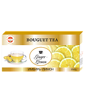 Травяной чай "Имбирь-лимон" BOUGUET TEA, 25*2г