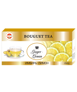 Травяной чай "Имбирь-лимон" BOUGUET TEA, 25*2г