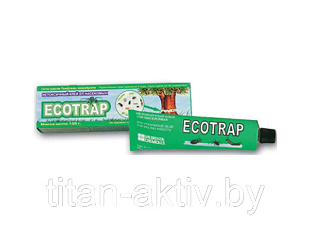 Клей для отлова насекомых ECOTRAP (туба 135 г) (Упаковка: металлическая туба по 135 гр.) (VALBRENTA