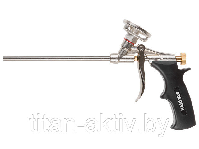 Пистолет для монтажной пены STARFIX (в комплекте 2 насадки) - фото 2 - id-p96282349
