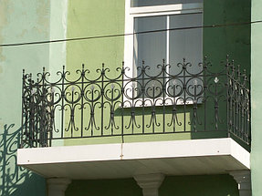 Кованое балконное граждение 5