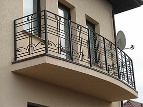 Кованое балконное граждение 15