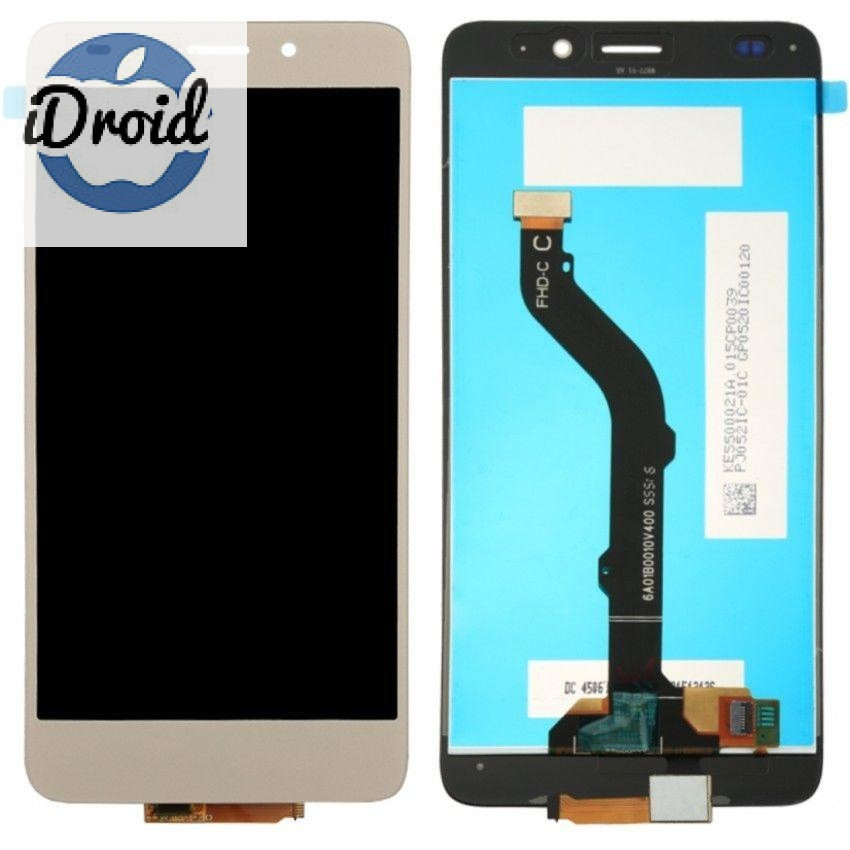 Дисплей (экран) оригинал Huawei GT3 (NMO-L31, NMO-L21) с тачскрином, золотой