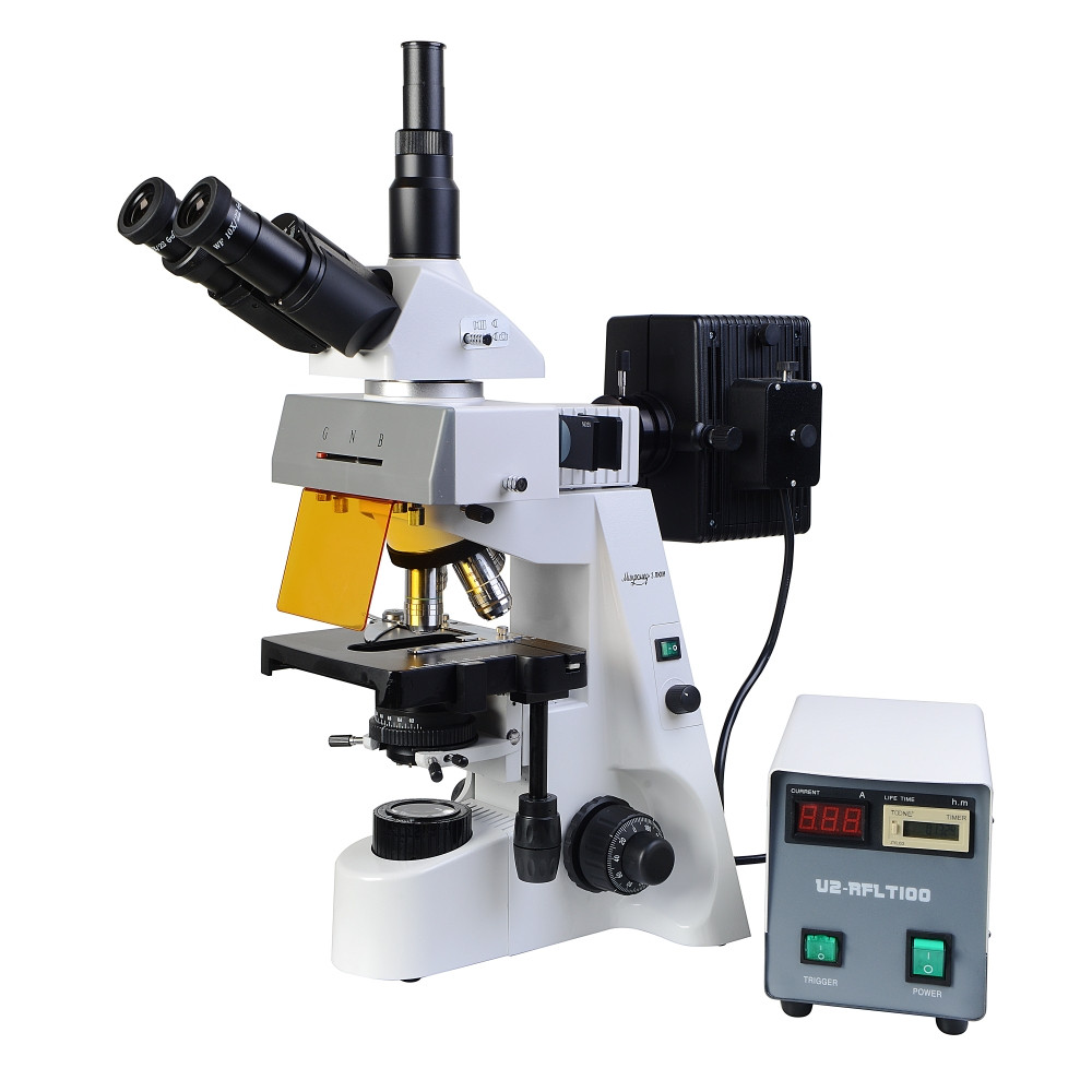 Микроскоп Микромед-3 ЛЮМ бинокулярный - фото 1 - id-p95713606