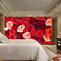 Фотообои розы для спальной
