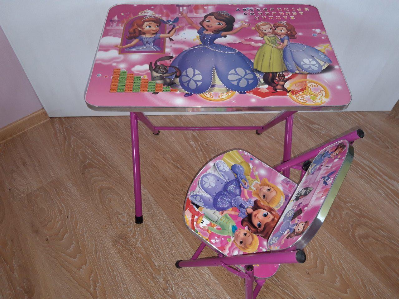 Детский складной стол со стулом "Щенячий патруль " - фото 3 - id-p96299931