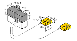 1650048 | NI2-Q6.5-AP6-0.1-FS4.4X3/S304