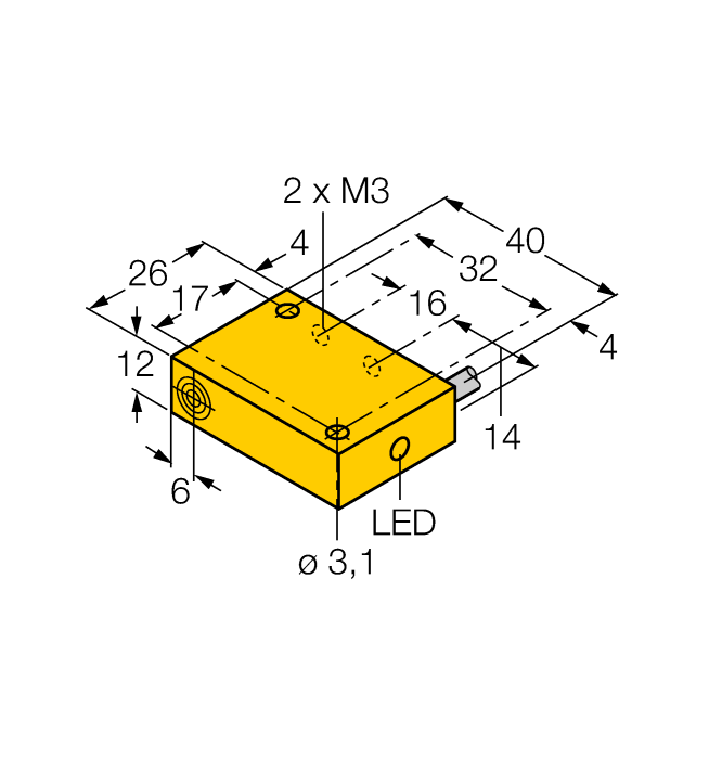 13102 | NI4-Q12-AZ31X - фото 1 - id-p96303325