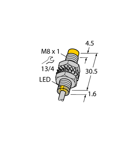 4602865 | NI3-M08-VP6X 7M, фото 2