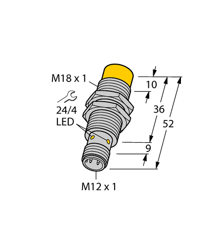 40153 | NI10-M18-Y1X-H1141, фото 2