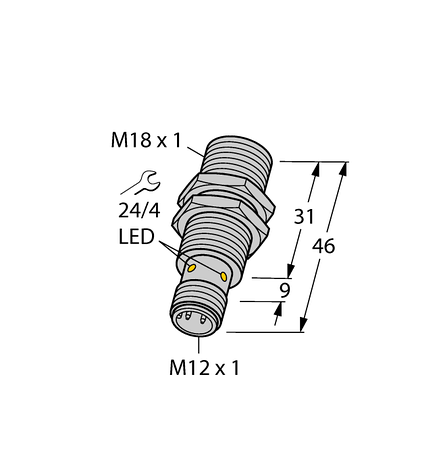 4615050 | BI8-M18K-AP6X-H1141, фото 2