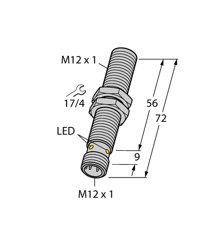 1634149 | BI3U-M12EE-AP6X-H1141, фото 2