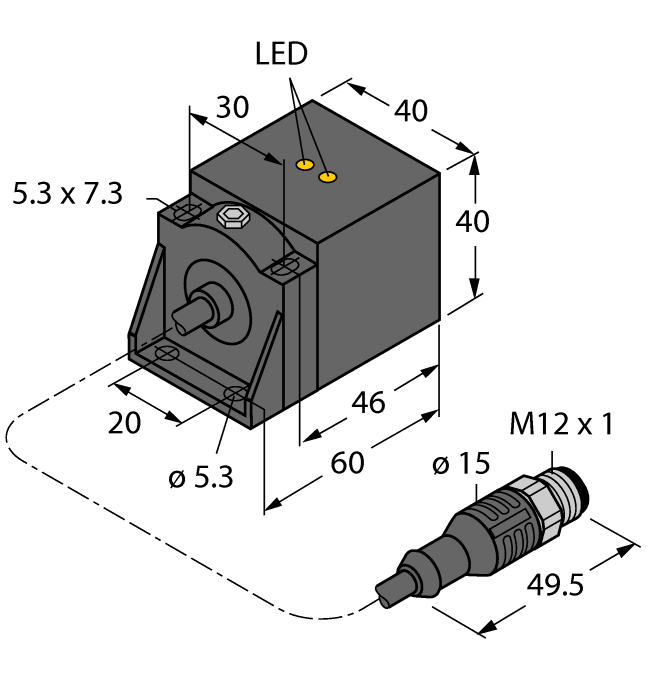 1627218 | BI20U-CA40-AP6X2-0.2-RS4/S1590/XOR