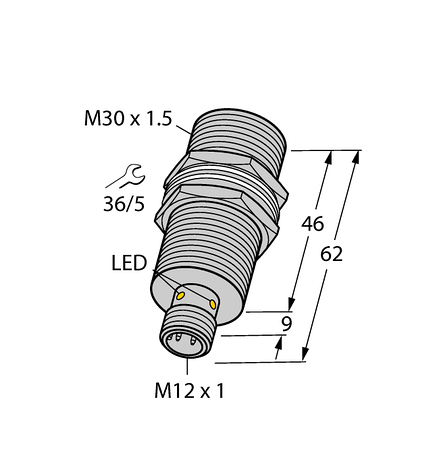 1644881 | BI20U-MT30-AP6X-H1141, фото 2