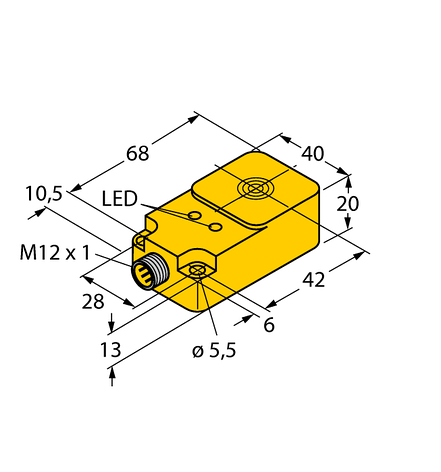 1584040 | BI20-Q20-AP45X2LD-H1141, фото 2