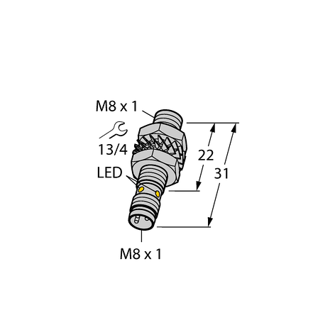 4669450 | BI2-EG08K-AP6X-V1131, фото 2