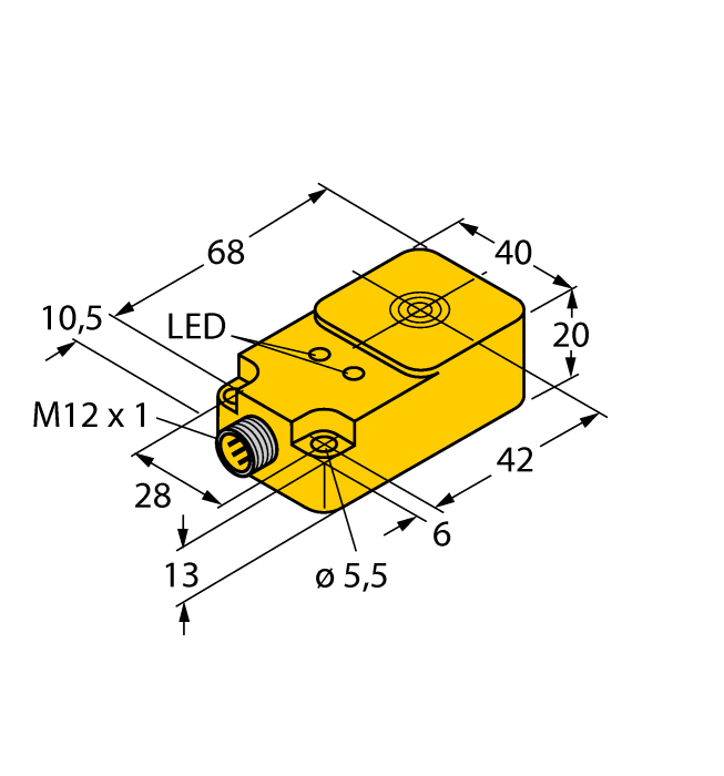 1608610 | BI15U-Q20-AN6X2-H1141