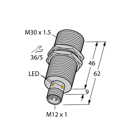1636732 | BI15U-M30-AP6X-H1141, фото 2