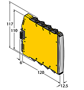 7580009 | IMX12-DI03-1S-2R-SPR/24VDC