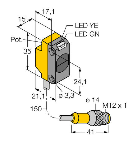 3064593 | QS18VP6WQ5, фото 2