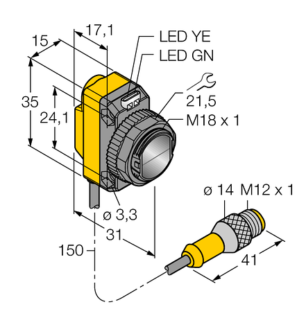 3071876 | QS18VP6FF50Q5, фото 2