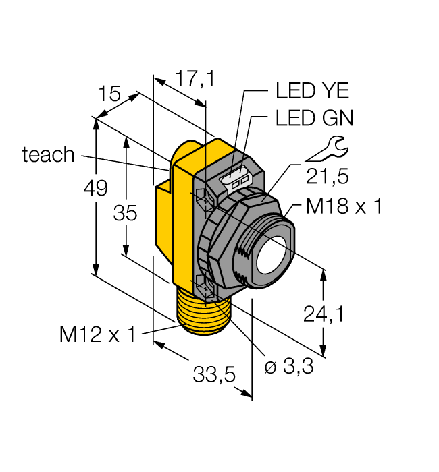 3073156 | QS18UPAQ8, фото 2