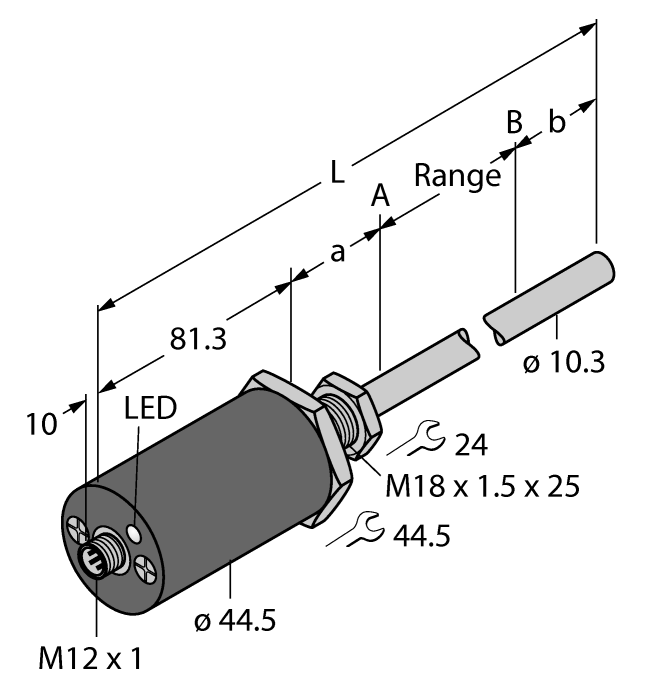 1540218 | LTX125M-F10-SSI2-GAF1-X3-H1161