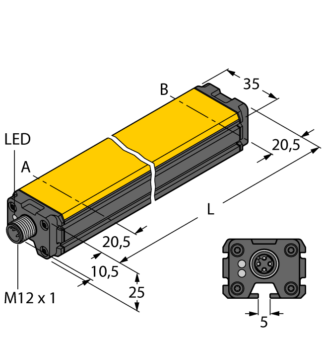 1536633 | WIM200-Q25L-LIU5X2-H1141