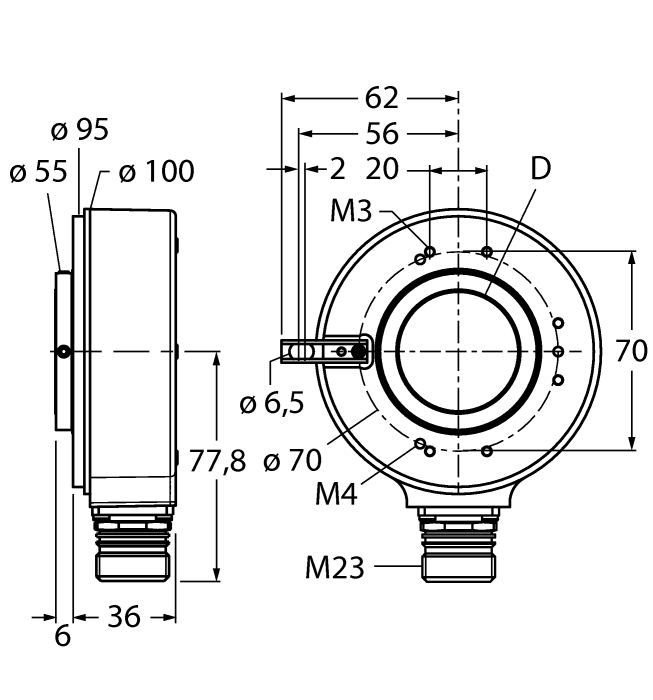 1545230 | RI-42H30S4-2B5000-12M23