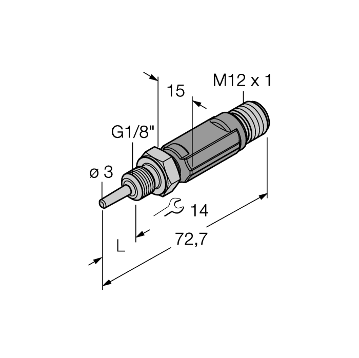 9910550 | TTM050C-103A-G1/8-LI6-H1140-L013-50/50A°C