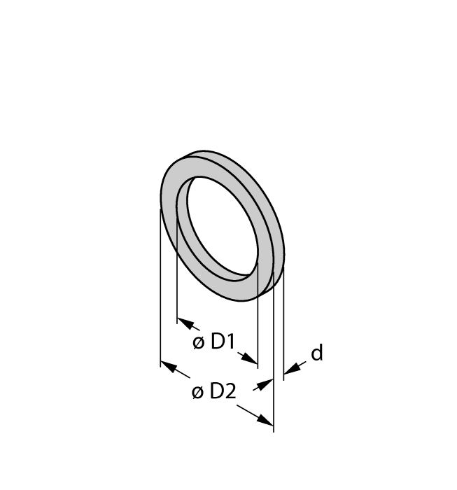 6875010 | FD-G1/4AFM30/34G1/4 Dichtung a. AFM30/34